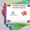 Gymnastics Bundle Award 10 (Pack of 5 Badges & Certificates) - Image 3