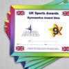 Gymnastics Bundle Award 9 (Pack of 5 Badges & Certificates) - Image 3