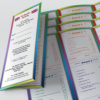Gymnastics Personal Check off Card (Pack of 5)