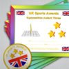 Trampoline Bundle Award 3 (Pack of 5 Badges & Certificates)