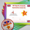 Gymnastics Bundle Award 6 (Pack of 5 Badges & Certificates)