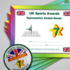 Gymnastics Bundle Award 7 (Pack of 5 Badges & Certificates)