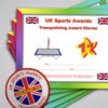 Trampoline Bundle Award 11 (Pack of 5 Badges & Certificates)