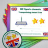 Trampoline Bundle Award 2 (Pack of 5 Badges & Certificates)