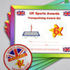 Trampoline Bundle Award 6 (Pack of 5 Badges & Certificates)