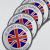 Trampoline Badge Award Silver (Pack of 5)