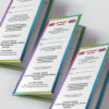 Trampoline Personal Check off Card - FULL SET of 3     (Pack of 5)